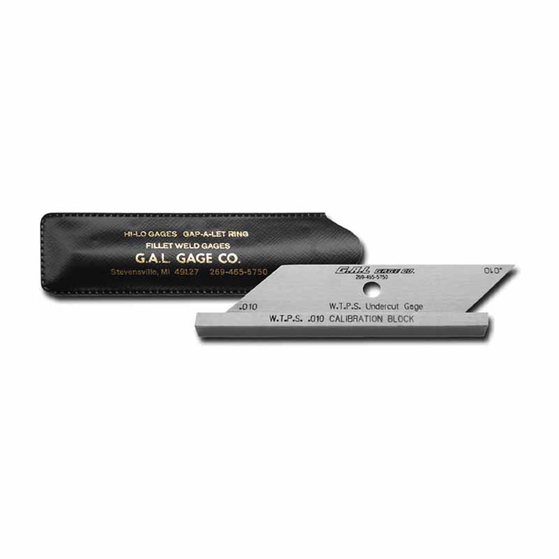GAL GAGE Wtps. Gauge Calibration Block